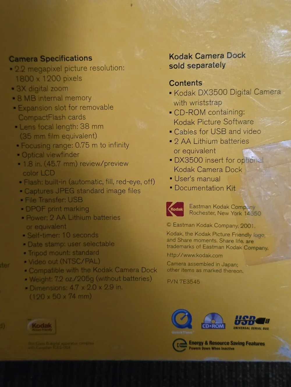 Kodak digital camera